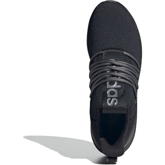 ⚡Adidas Mens Black/Grey/Iron Metallic Imported Rubber Lite Racer Pull-On Shoes - Picture 5 of 8